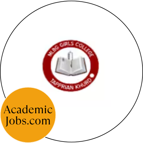  MLBG Girls College, SBS Nagar logo